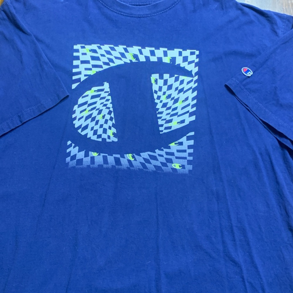 Men’s champion 3X T-shirt blue